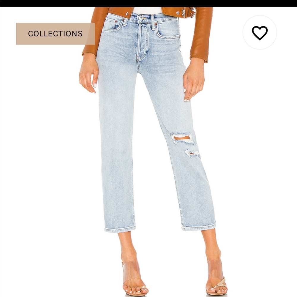 RE/DONE Stovepipe Jean